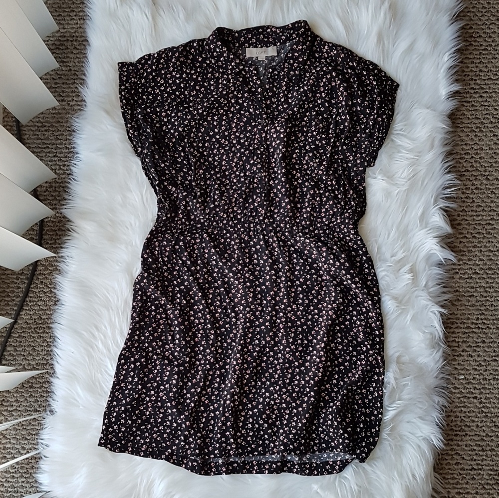 Floral print dress